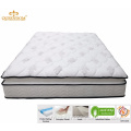 Matelas de printemps de poche comprimé King Queen